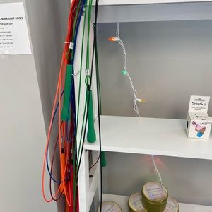 Listing for buyer. Orange double under jump rope. New.